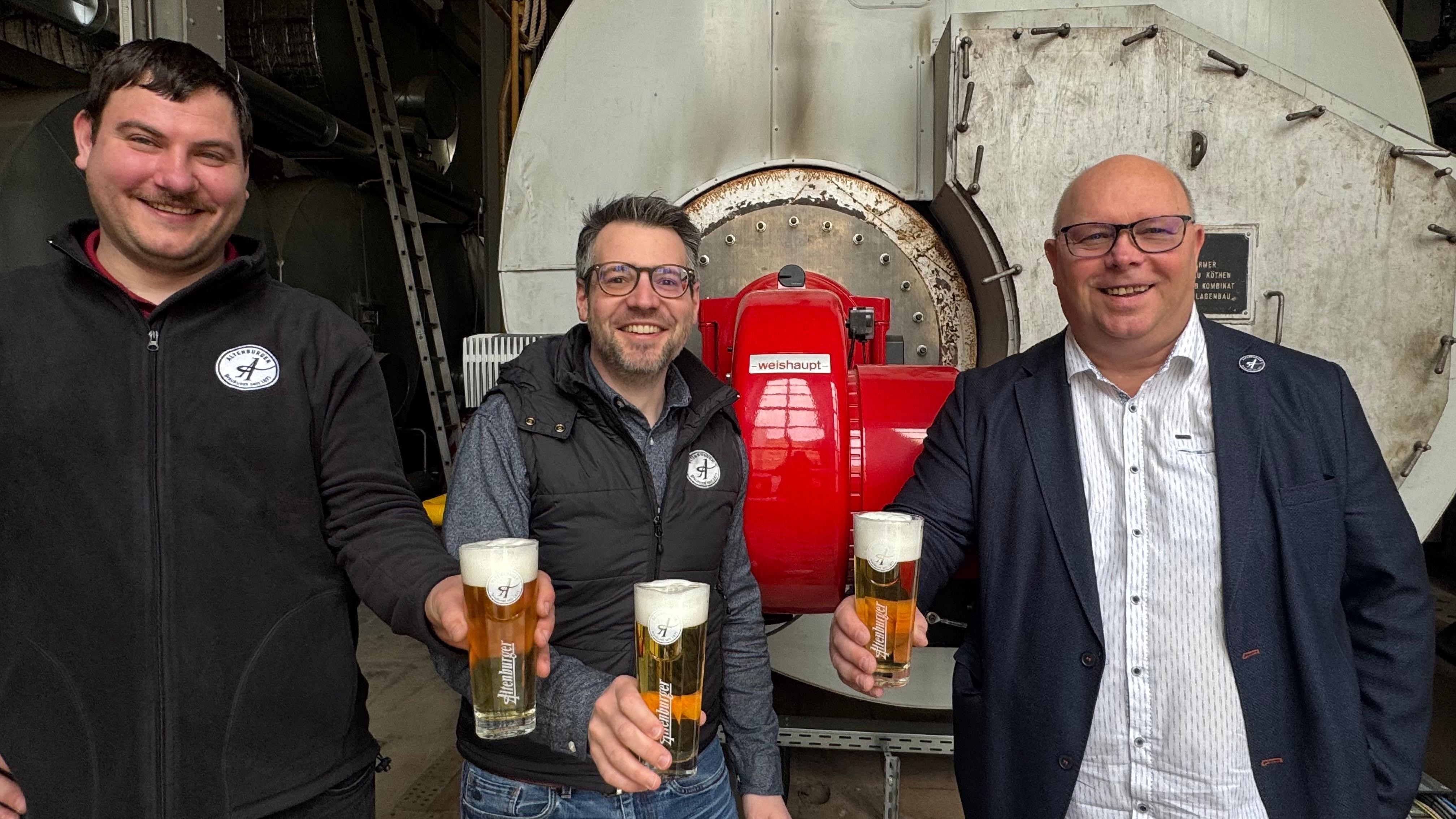 Altenburger Brauerei investiert in Standort und Nachhaltigkeit – 60 Tonnen weniger CO₂ pro Jahr