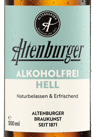 Etikett Altenburger Radler Naturtrüb